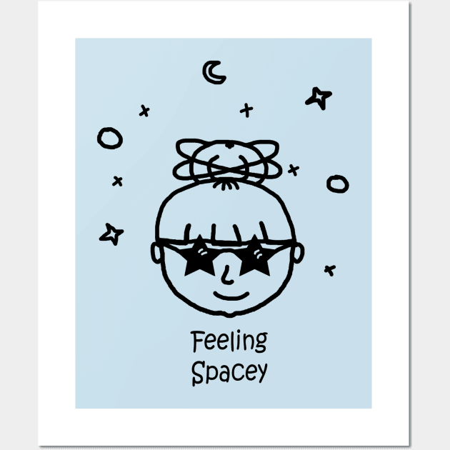 Feeling Spacey Pocket Wall Art by PelicanAndWolf